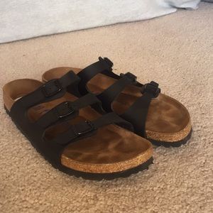 Birkenstock Florida in black